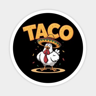 Taco-trump Magnet